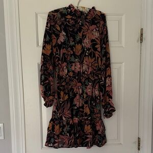 VICI Floral Chiffon Dress